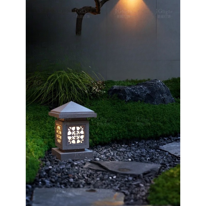 Outdoor Chinese stone lantern  - огляд і ціна Gardening Tools B&M