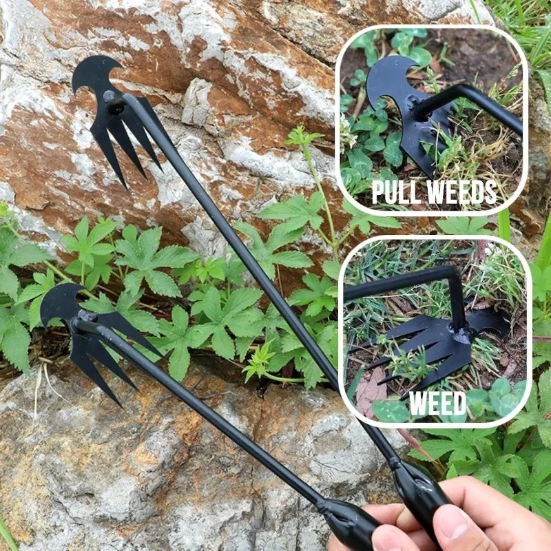 2 in 1 Garden Rake Manual Seed - огляд і ціна Grass Seed Spreader