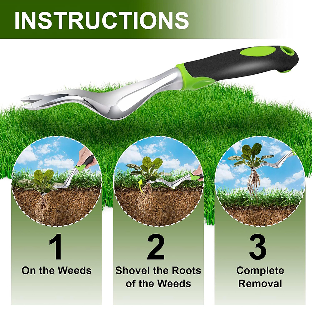 Hand Weeder Tool Weed Puller T - огляд і ціна Grass Seed Spreader