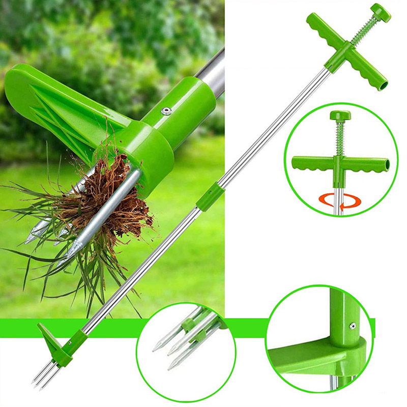 Portable Long Handle Weed Remo - огляд і ціна Grass Seed Spreader