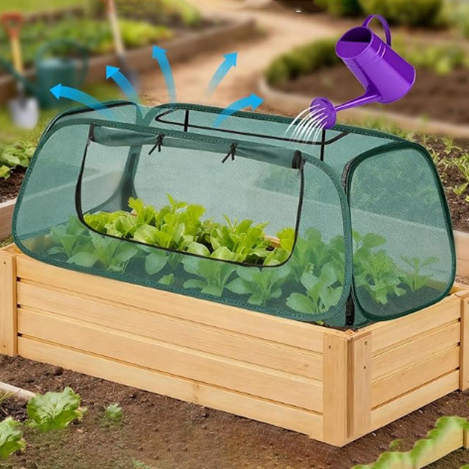 Popup Garden Mesh Plant Cover  - огляд і ціна Outdoor Planting Bag