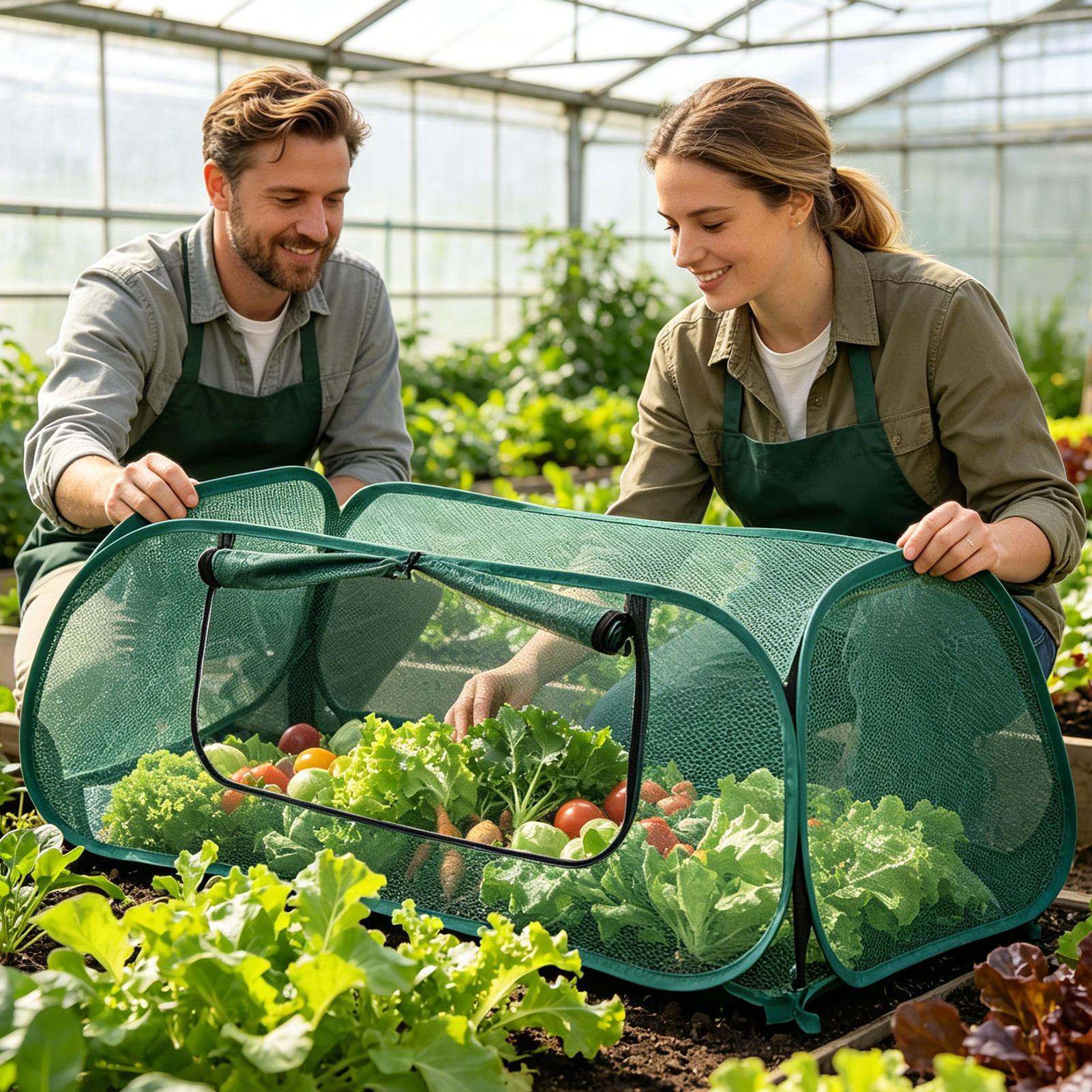 Popup Garden Mesh Plant Cover  - огляд і ціна Outdoor Planting Bag