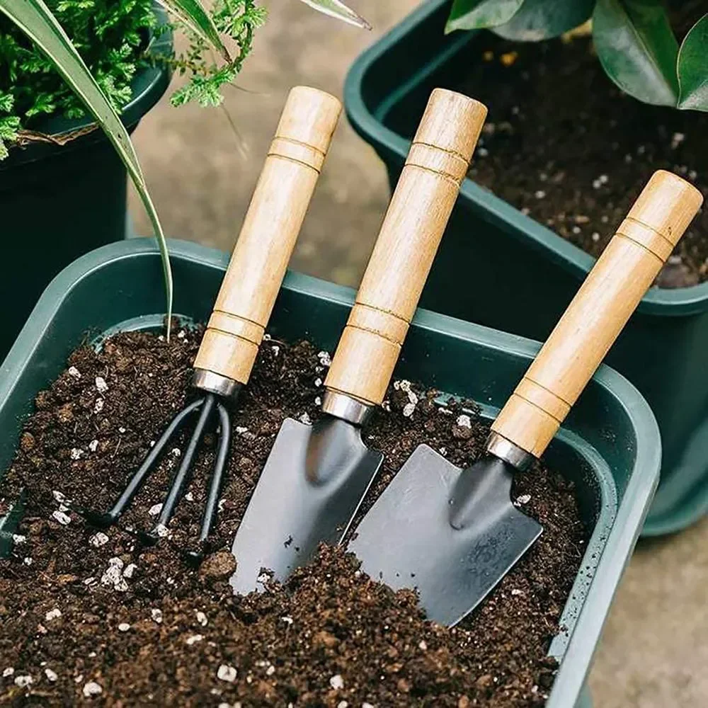 3Pcs/Set Mini Garden Tool Set  - огляд і ціна Gardening Tools Usa