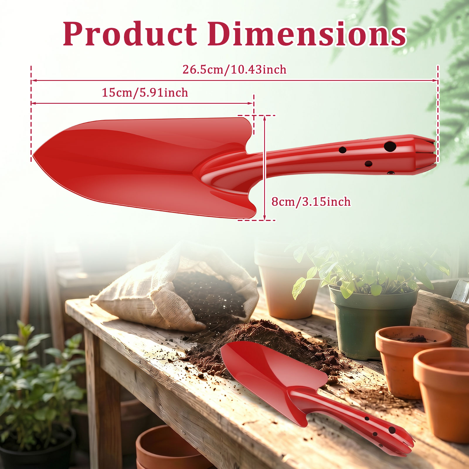 Garden Trowel Rust Resistant M - огляд і ціна Gardening Tools Trowel