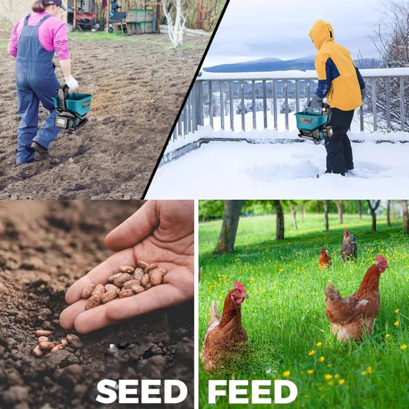 3.3L Automatic Fertilizer Spre - огляд і ціна Grass Seed Spreader