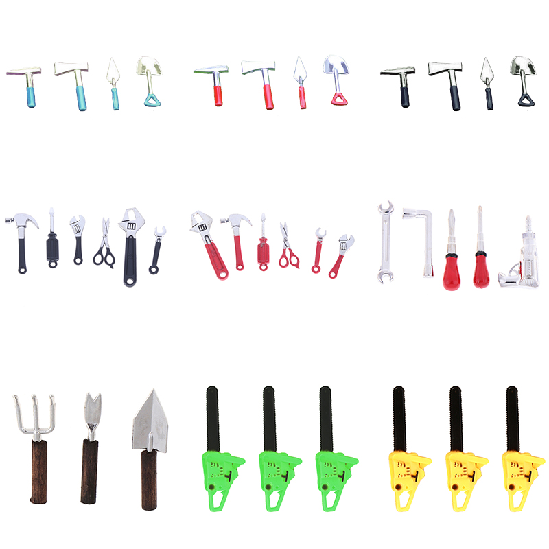 3/4/5/6Pcs Dollhouse Miniature - огляд і ціна Gardening Tools Usa