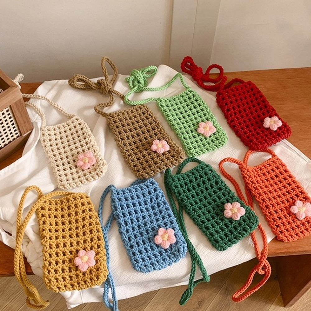 Sweet Flower Weaving Crossbody - огляд і ціна Outdoor Planting Bag