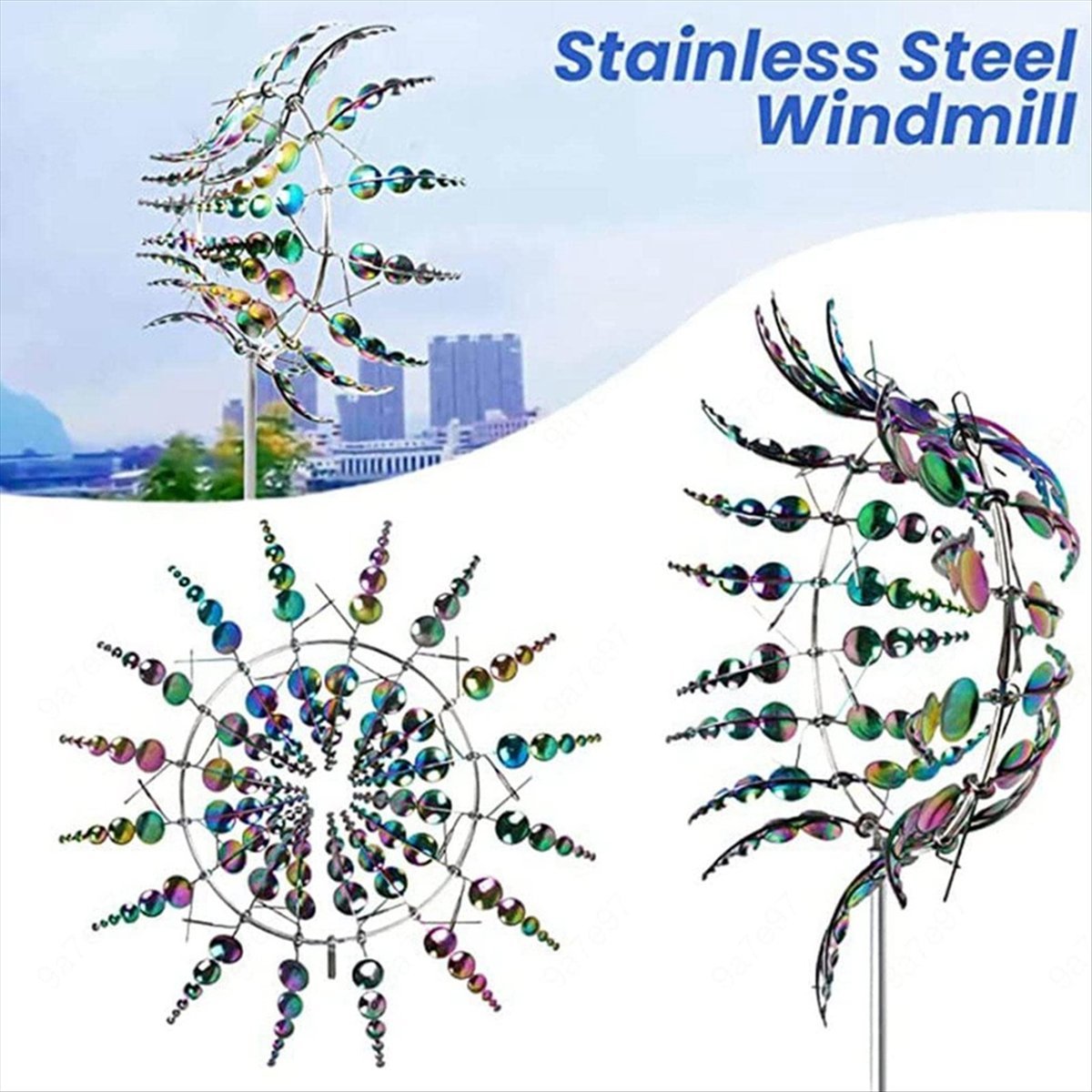 KSOL Magical Metal Wind Spinne - огляд і ціна Gardening Tools B&M