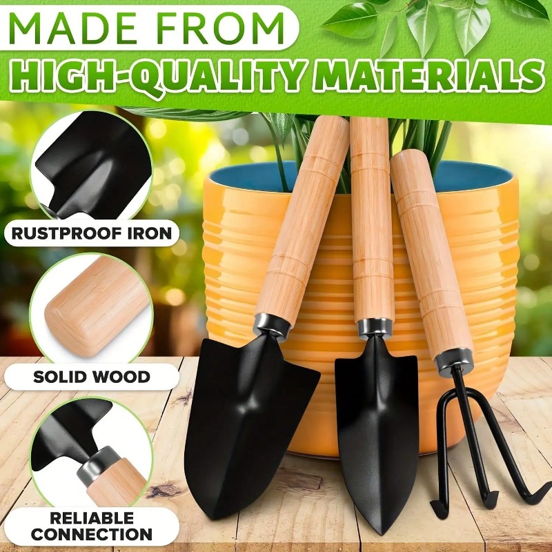 3PC/1Set Mini Gardening Tools  - огляд і ціна Gardening Tools Usa