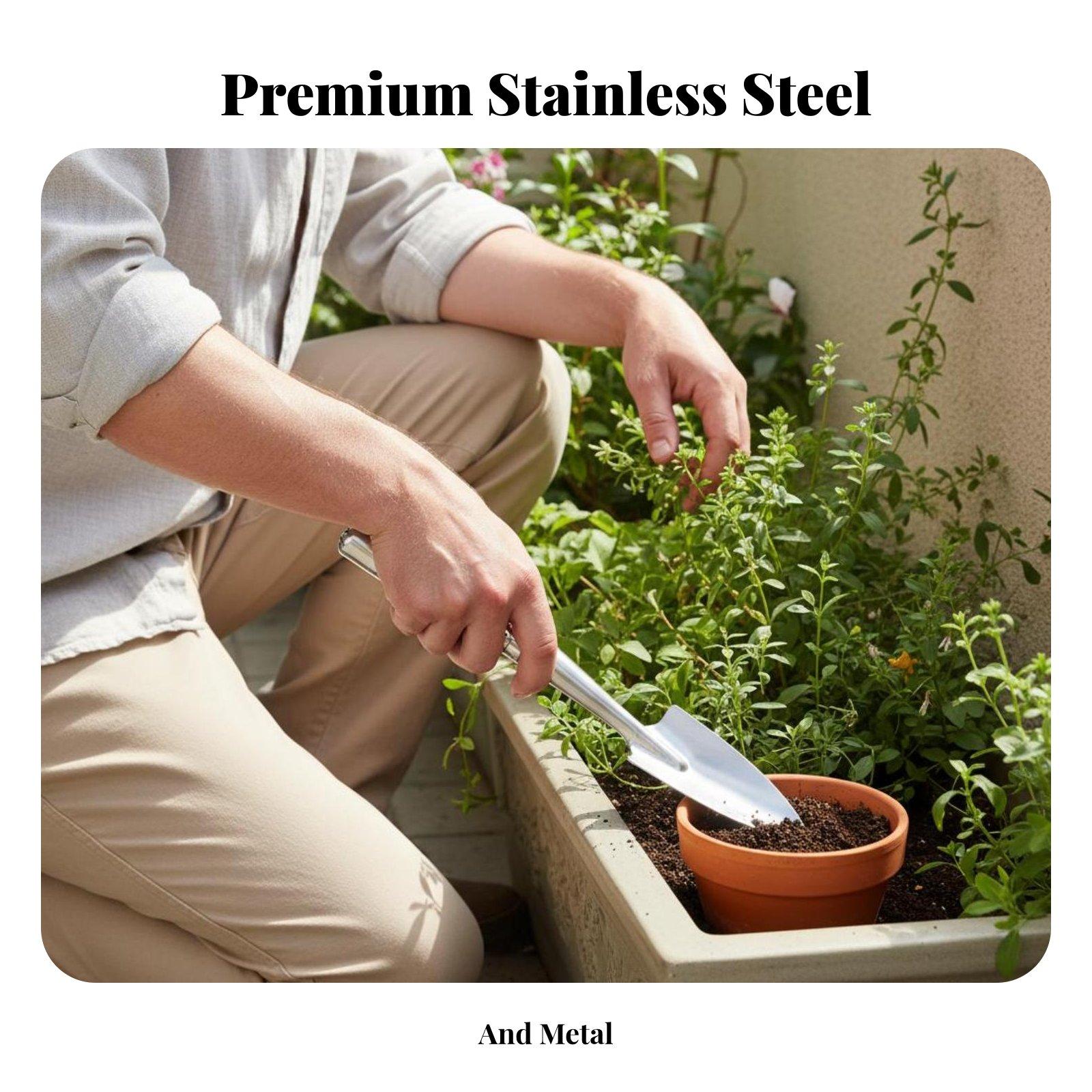 Mini Trowel Stainless Steel Ga - огляд і ціна Gardening Tools Trowel