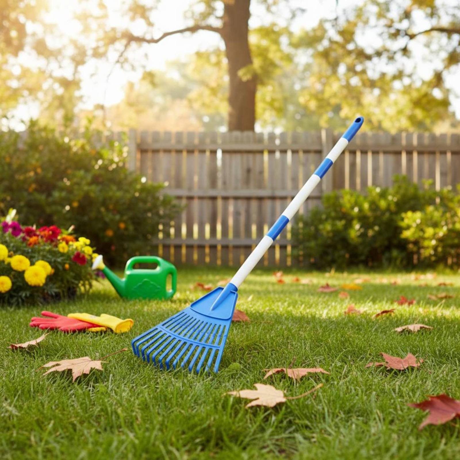 2 Pieces Plastic Fan Rake 14 T - огляд і ціна Gardening Tools Bd